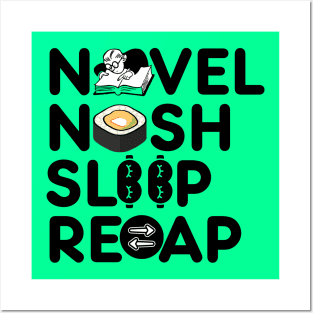 Novel Nosh Sleep Recap Posters and Art